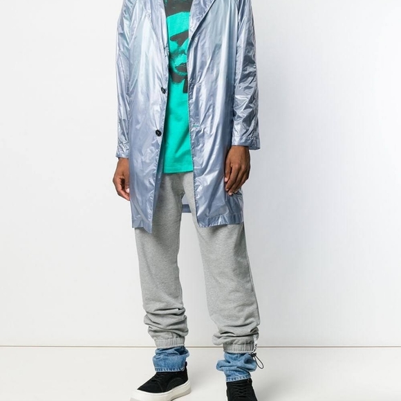 NWT Raf Simmons coat with built-in graphic tee - Picture 2 of 5